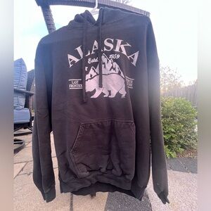 Alaska color changing black hoodie
